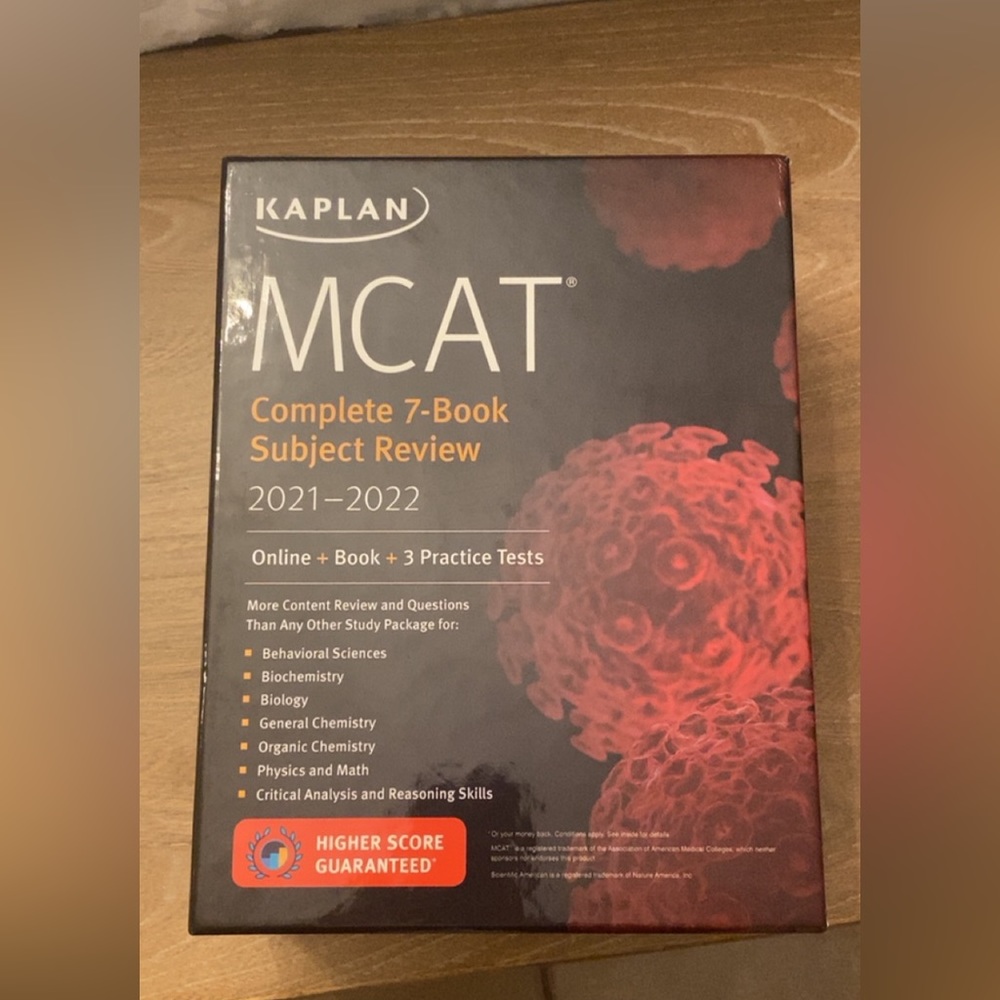 Kaplan MCAT Book
